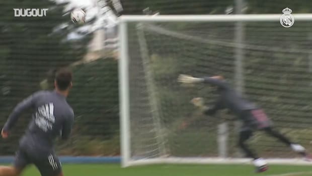 Real Madrid continue preparations for Betis clash
